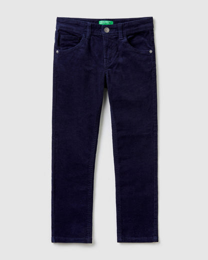 Dark Blue Trousers Benetton