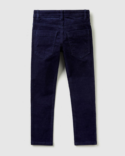 Dark Blue Trousers Benetton