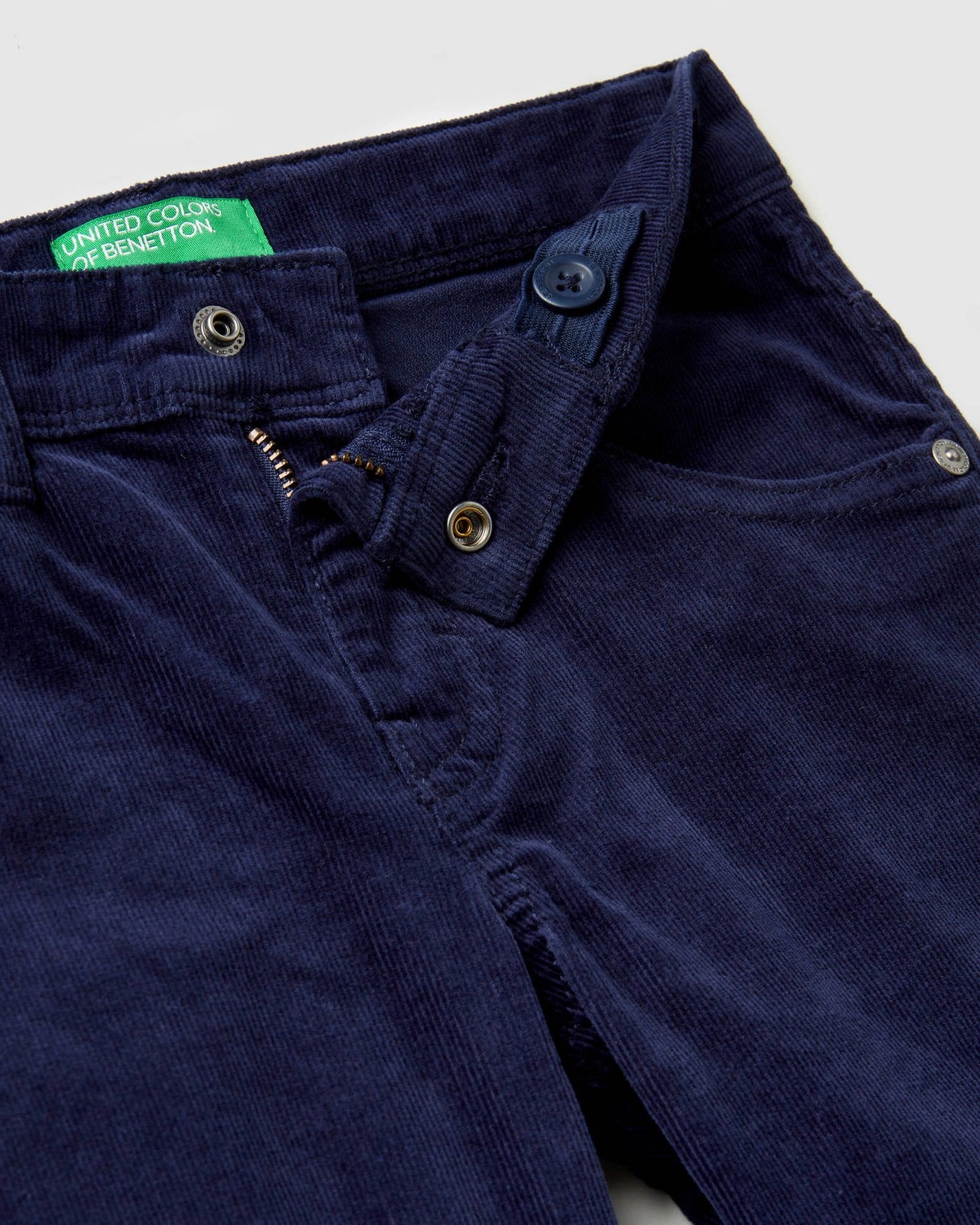 Dark Blue Trousers Benetton