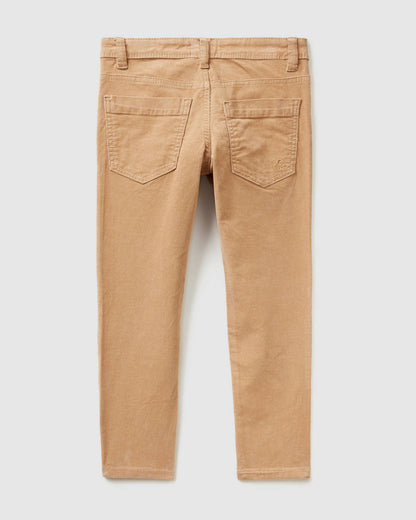 Beige Trousers Benetton