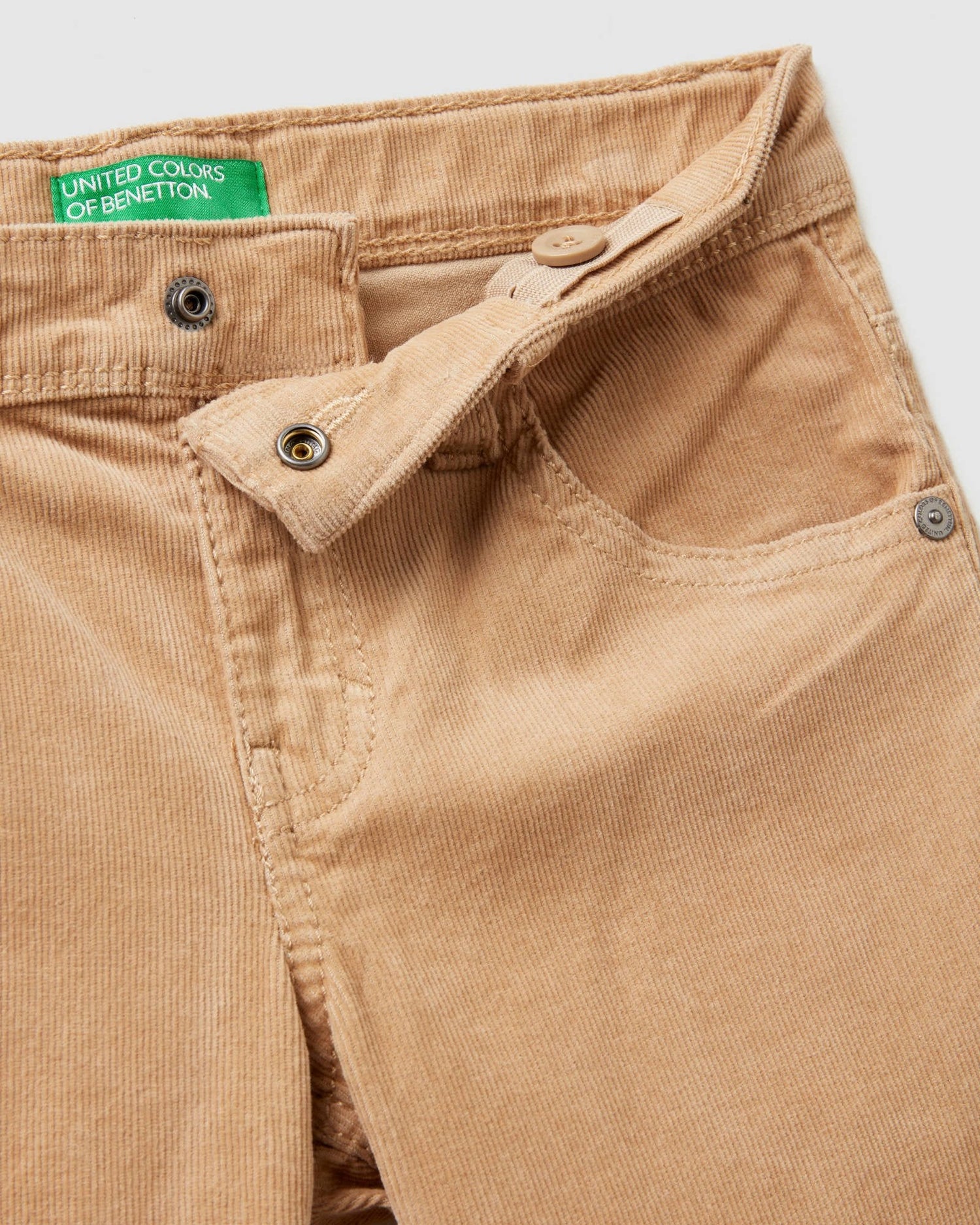 Beige Trousers Benetton