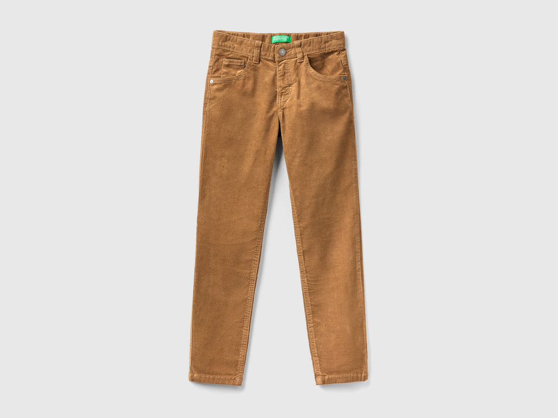Slim Fit Stretch Corduroy Trousers_4AD5CE00M_34A_01