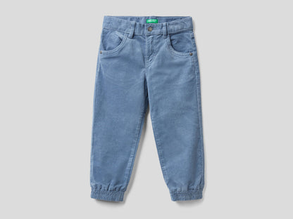 Stretch Corduroy Trousers Benetton
