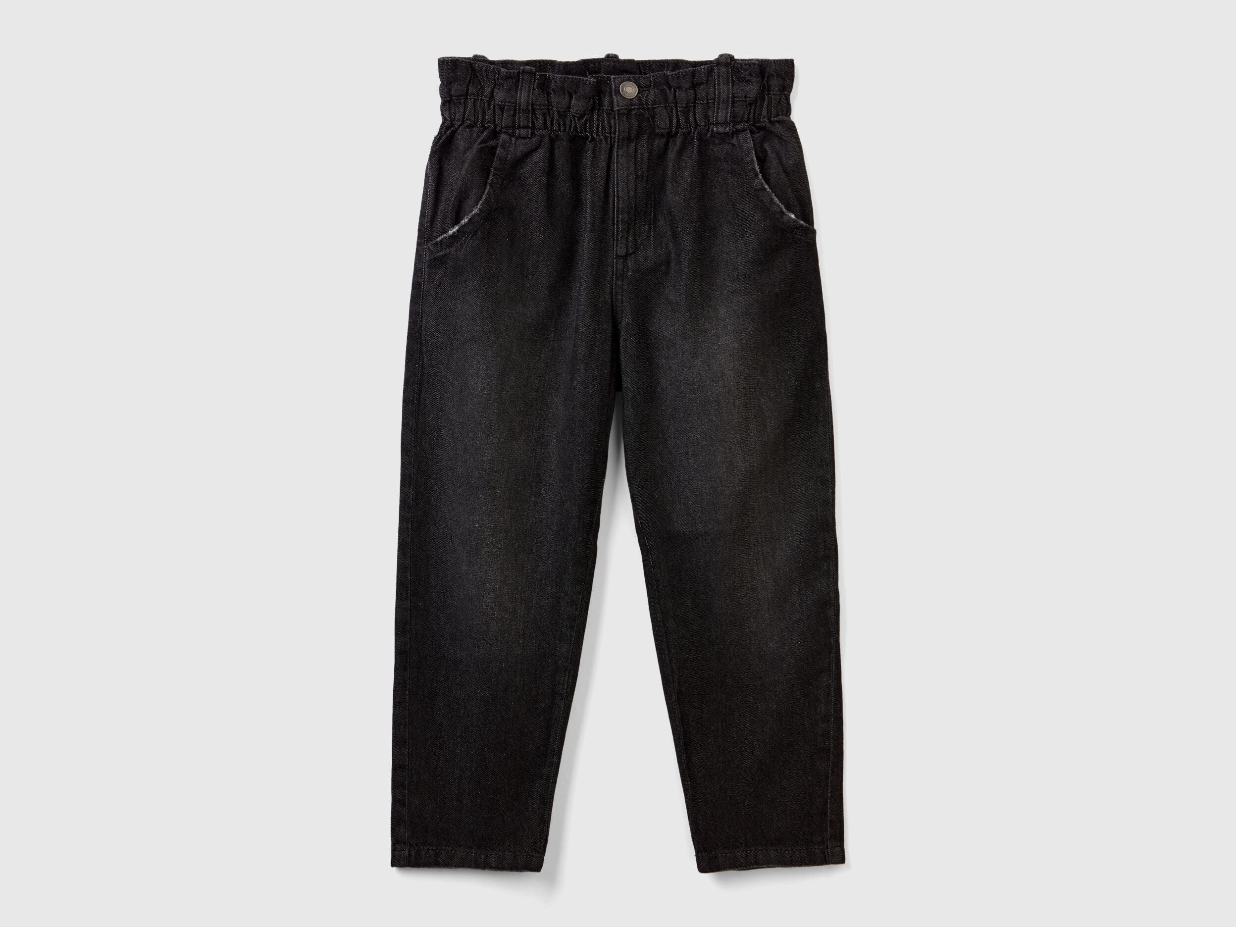 Paperbag Jeans In 100% Cotton