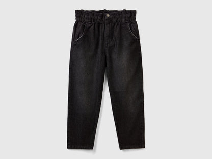 Paperbag Jeans In 100% Cotton