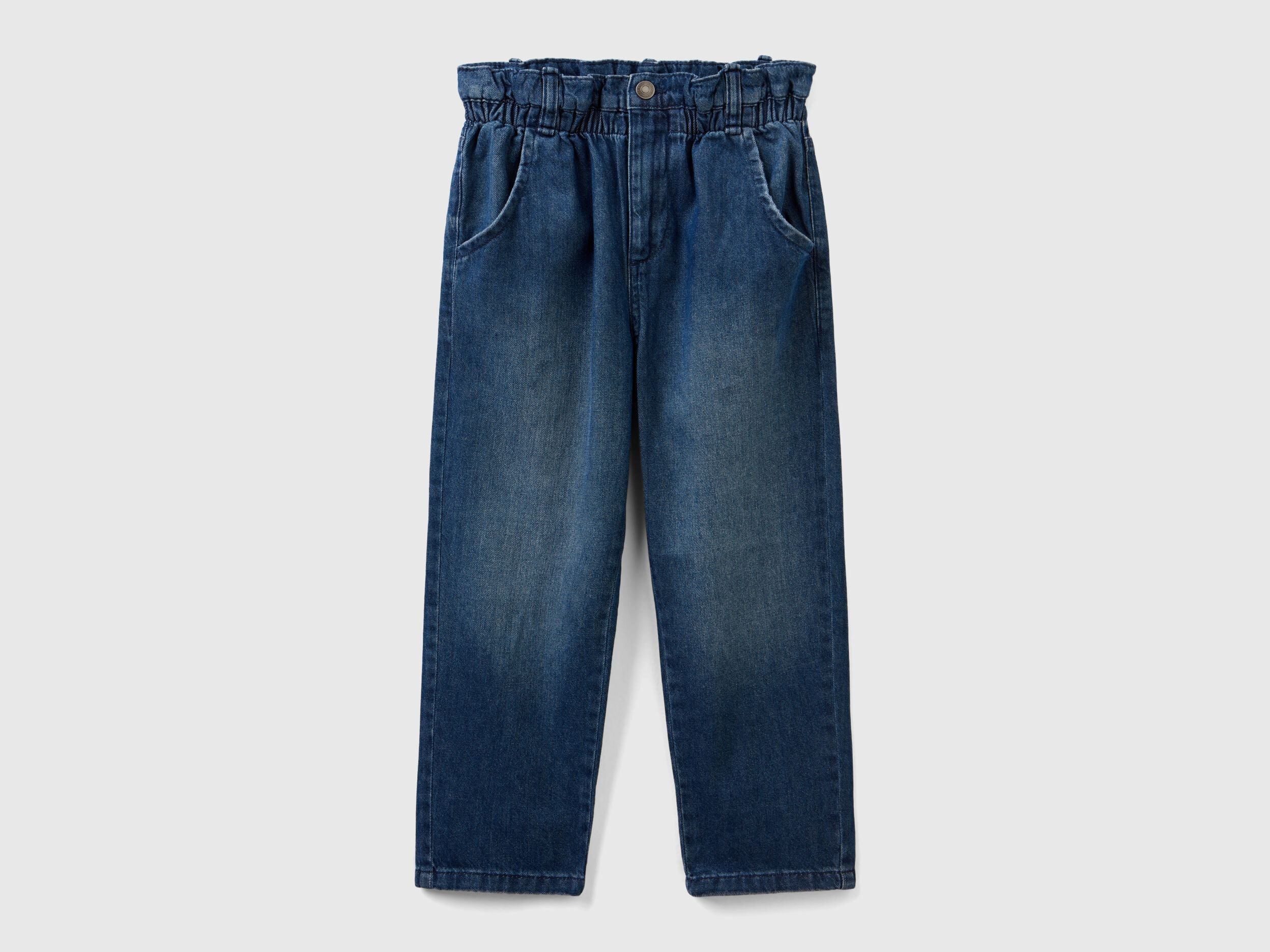 Paperbag Jeans In 100% Cotton