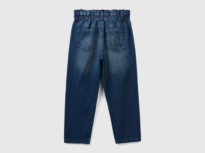 Paperbag Jeans In 100% Cotton