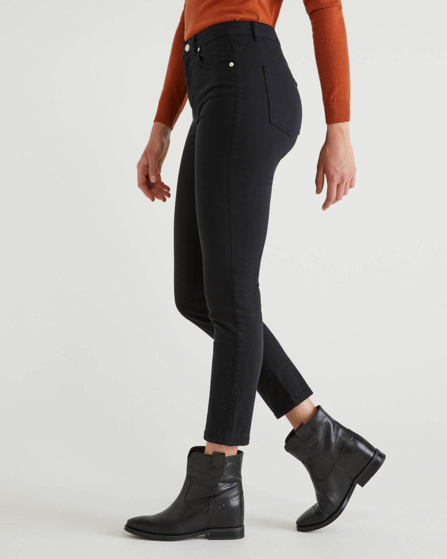 Black Trousers Benetton