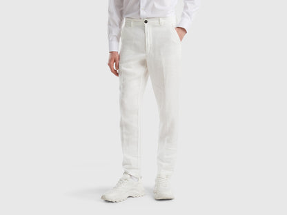 Chinos In Pure Linen_4AGH55HW8_074_03