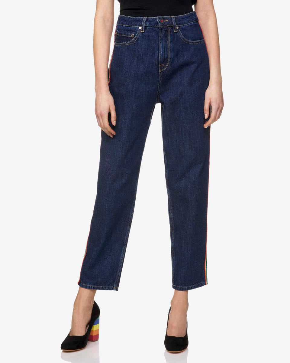 Light Blue Trousers Benetton