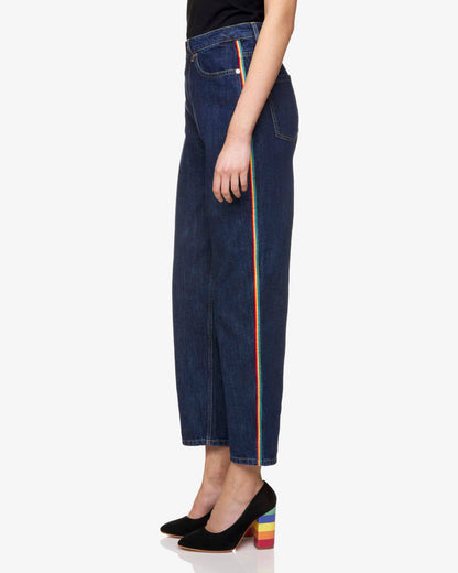 Light Blue Trousers Benetton