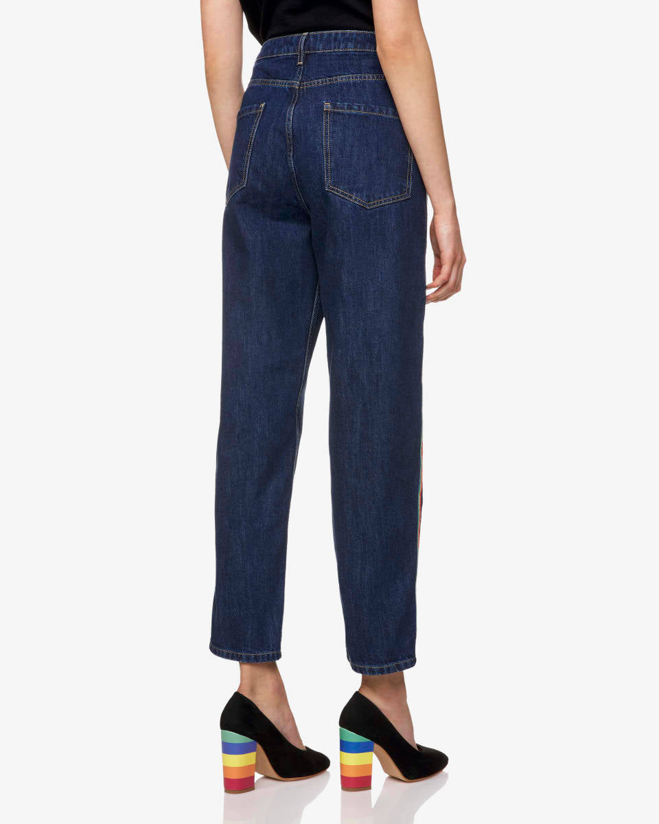 Light Blue Trousers Benetton