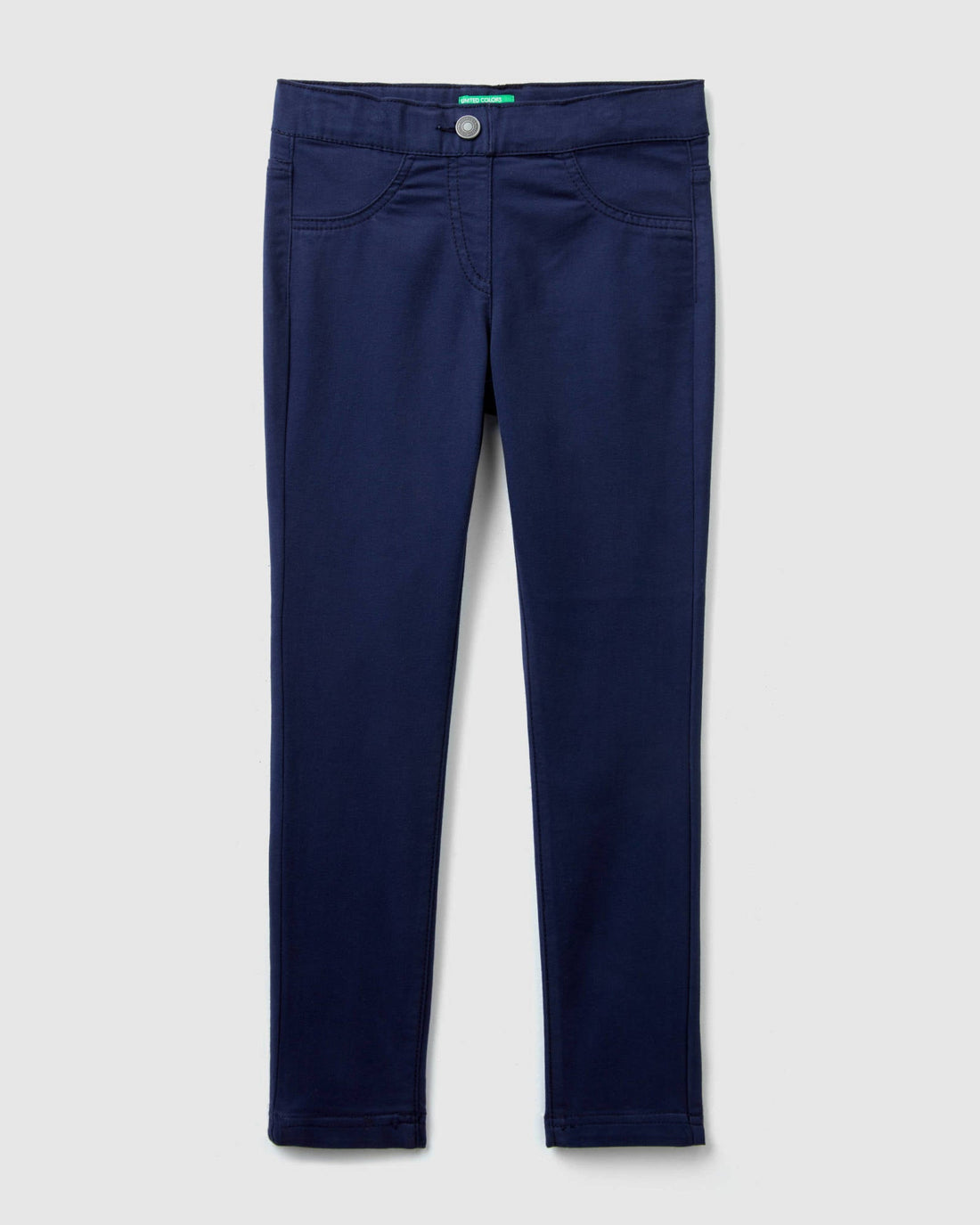 Dark Blue Trousers Benetton