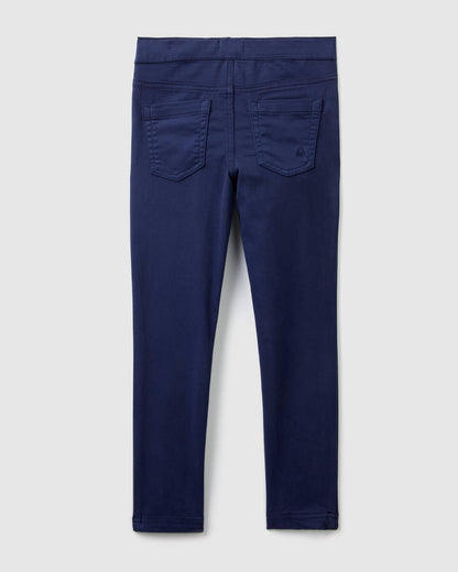 Dark Blue Trousers Benetton