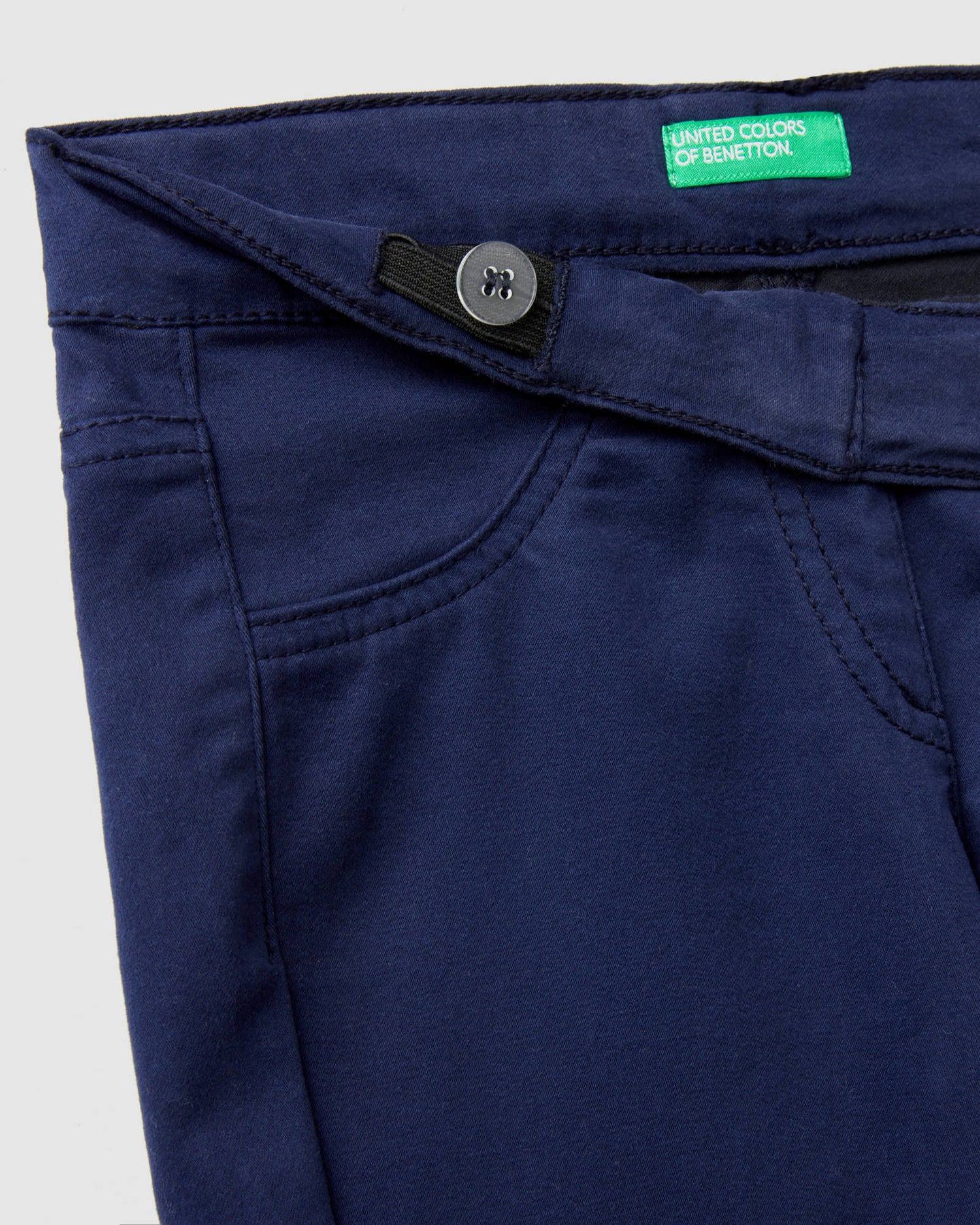 Dark Blue Trousers Benetton