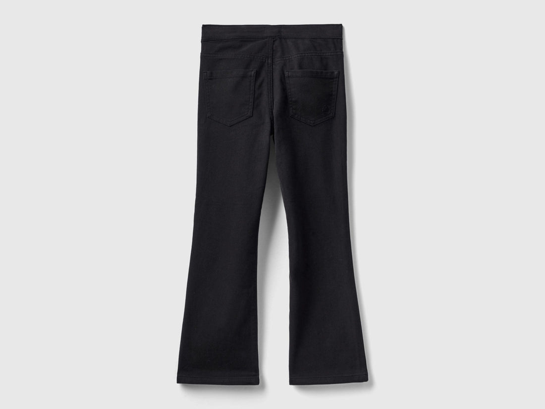 Flared Stretch Trousers