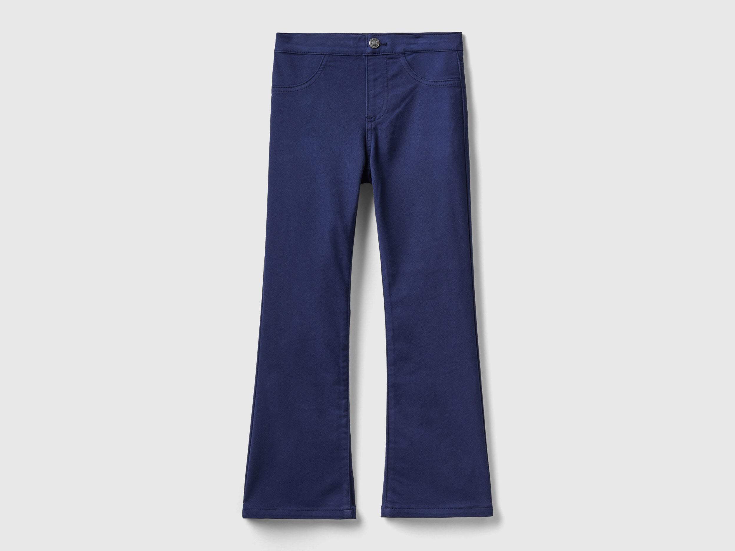 Flared Stretch Trousers - BEVAVA