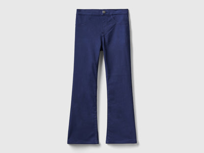 Flared Stretch Trousers