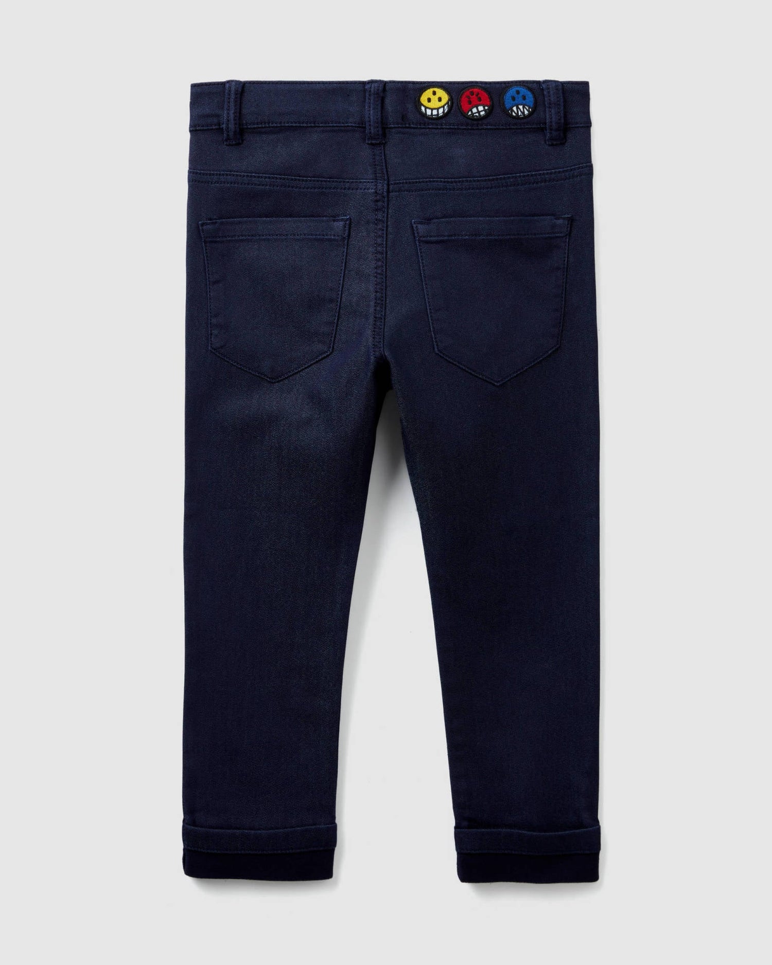 Dark Blue Trousers Benetton