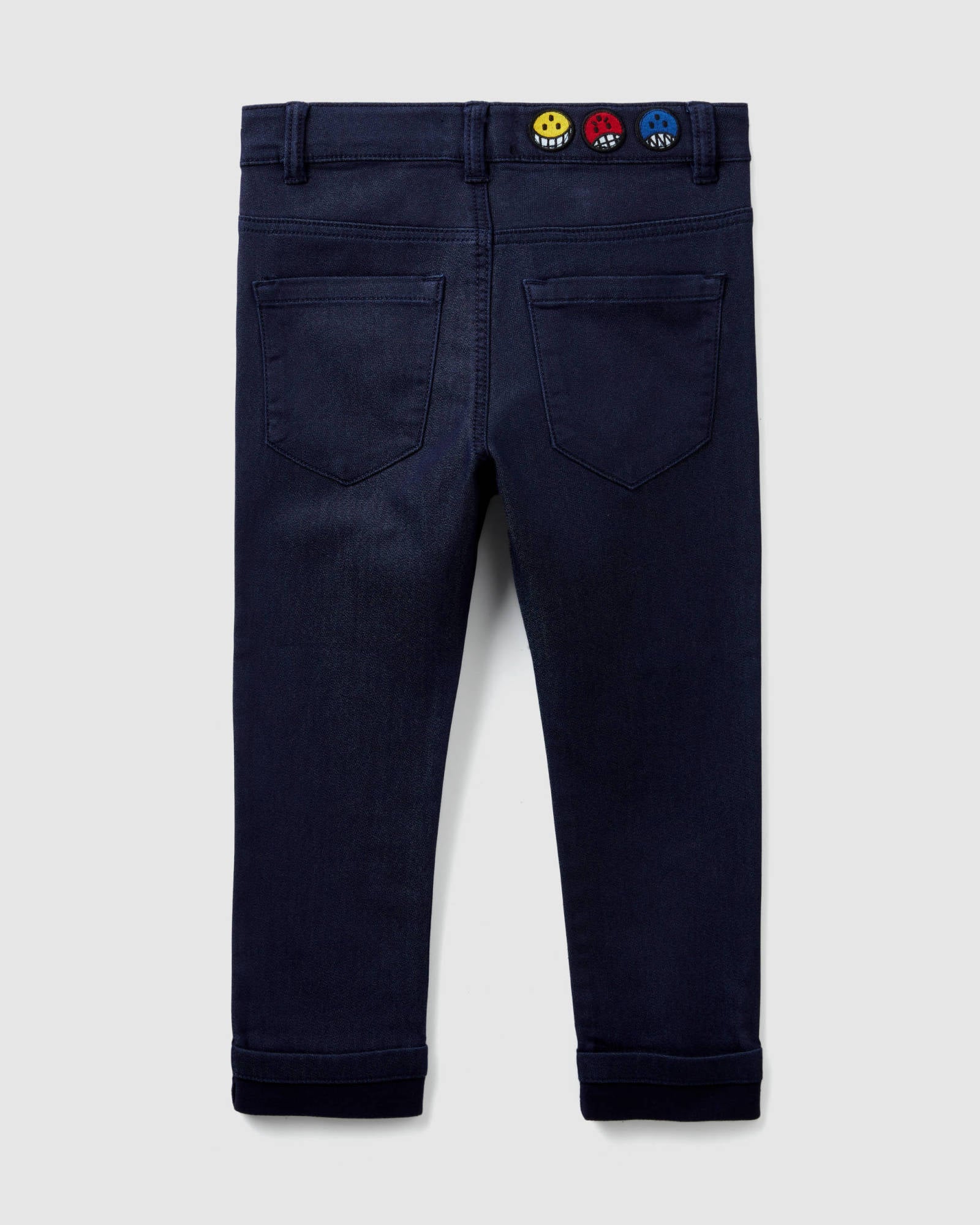 Dark Blue Trousers Benetton