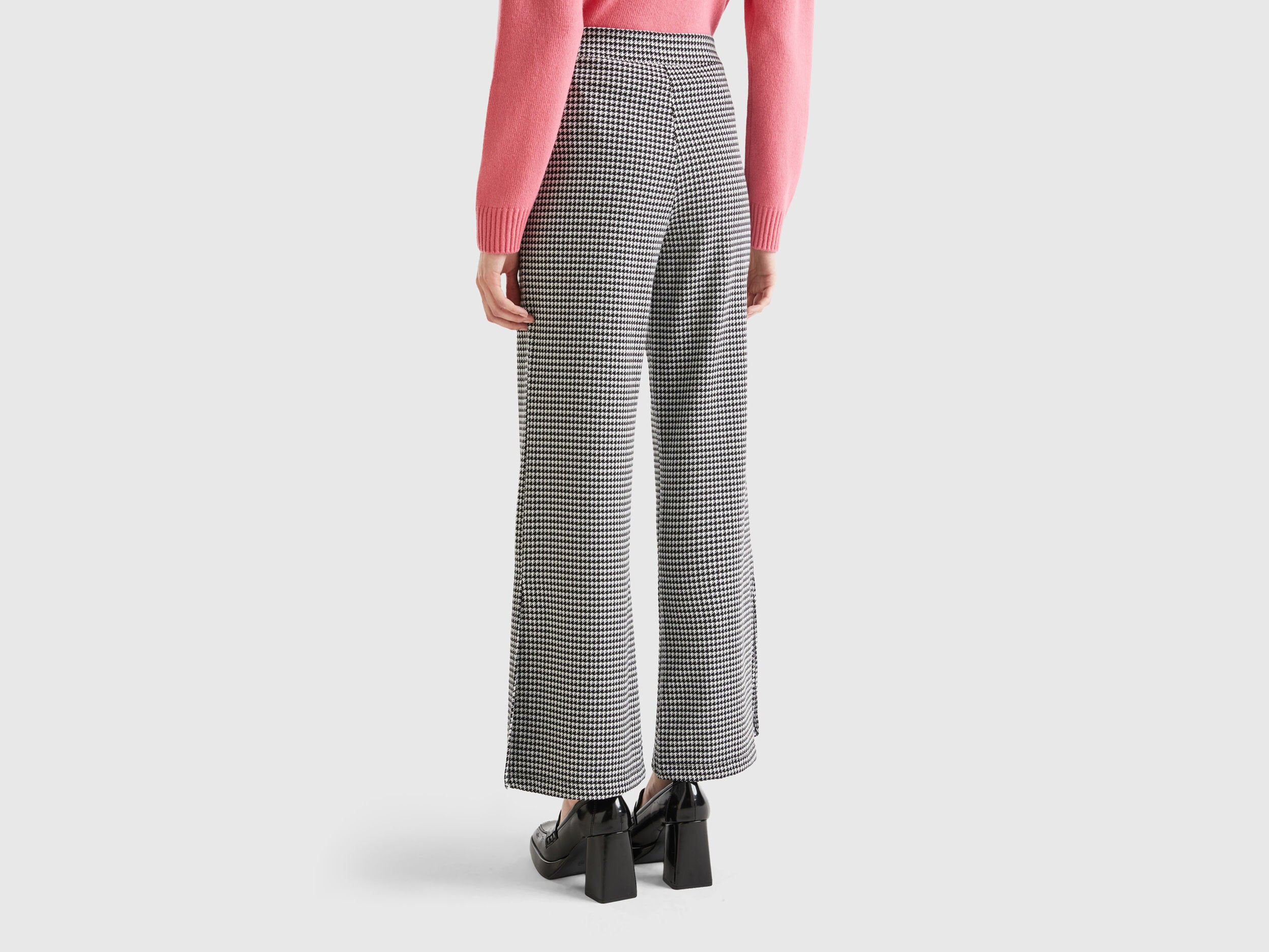 Flared Jacquard Trousers_4B8UDF02P_931_02