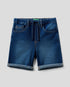 Middle Blue Bermuda Benetton