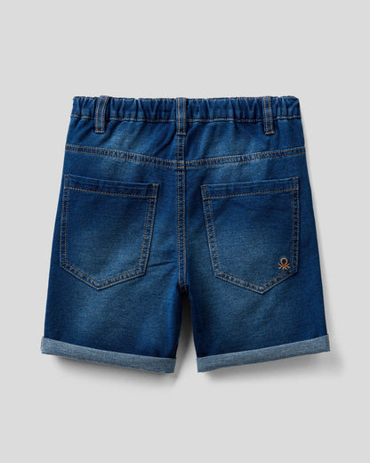 Middle Blue Bermuda Benetton