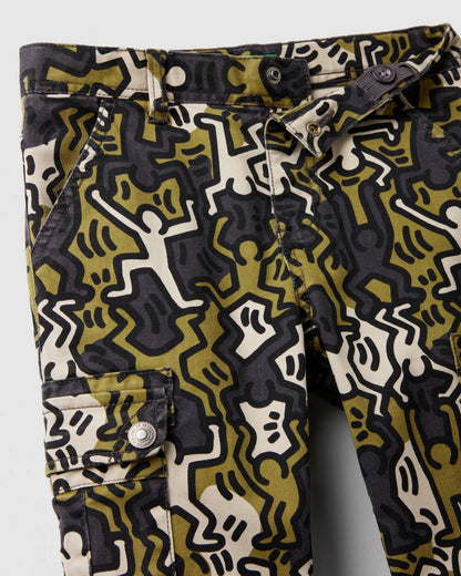 Kaki Trousers Benetton