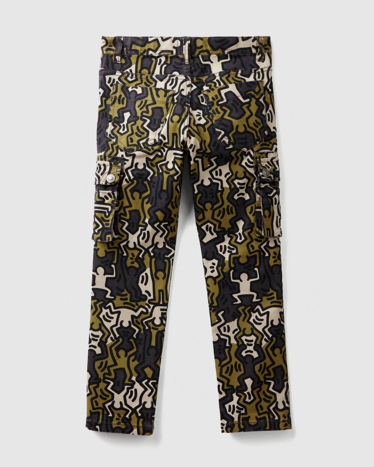 Kaki Trousers Benetton