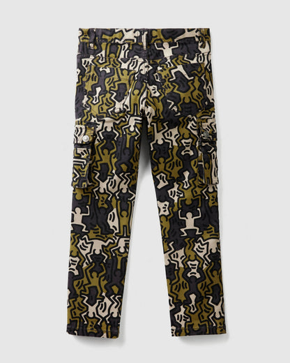 Kaki Trousers Benetton