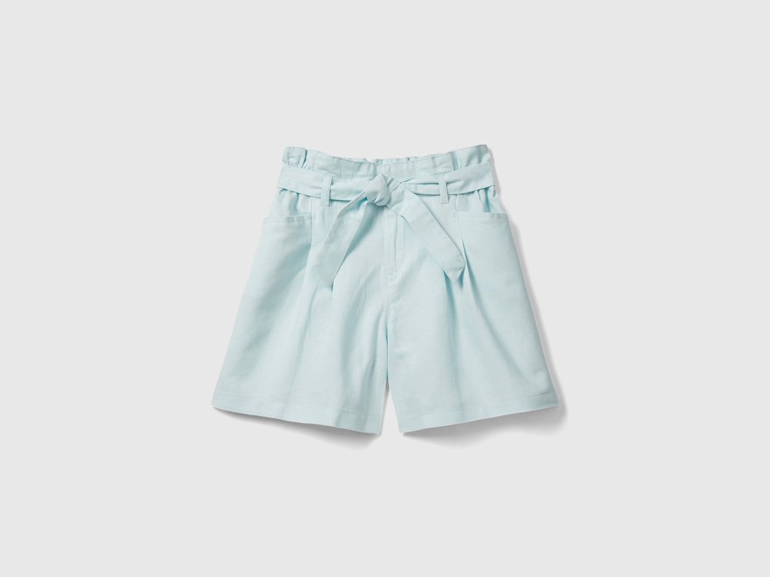 Tapered Shorts With Belt_4BE7C902D_0W6_01