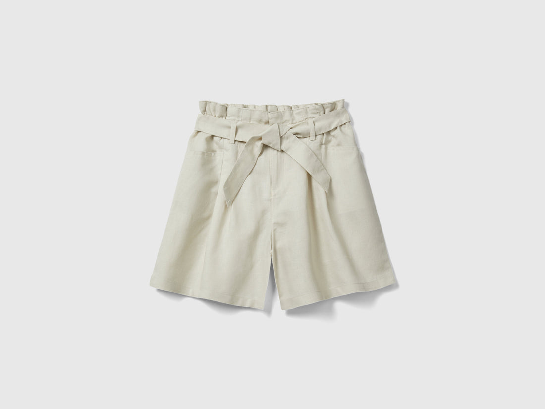 Tapered Shorts With Belt_4BE7C902D_152_01