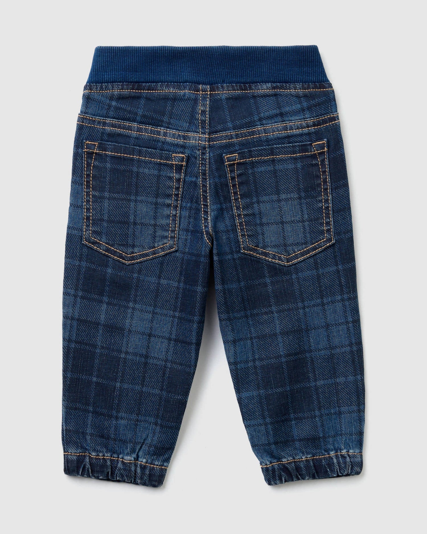 Middle Blue Trousers Benetton
