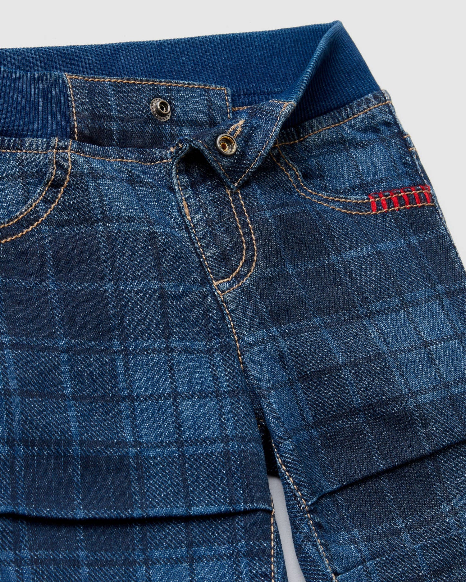 Middle Blue Trousers Benetton