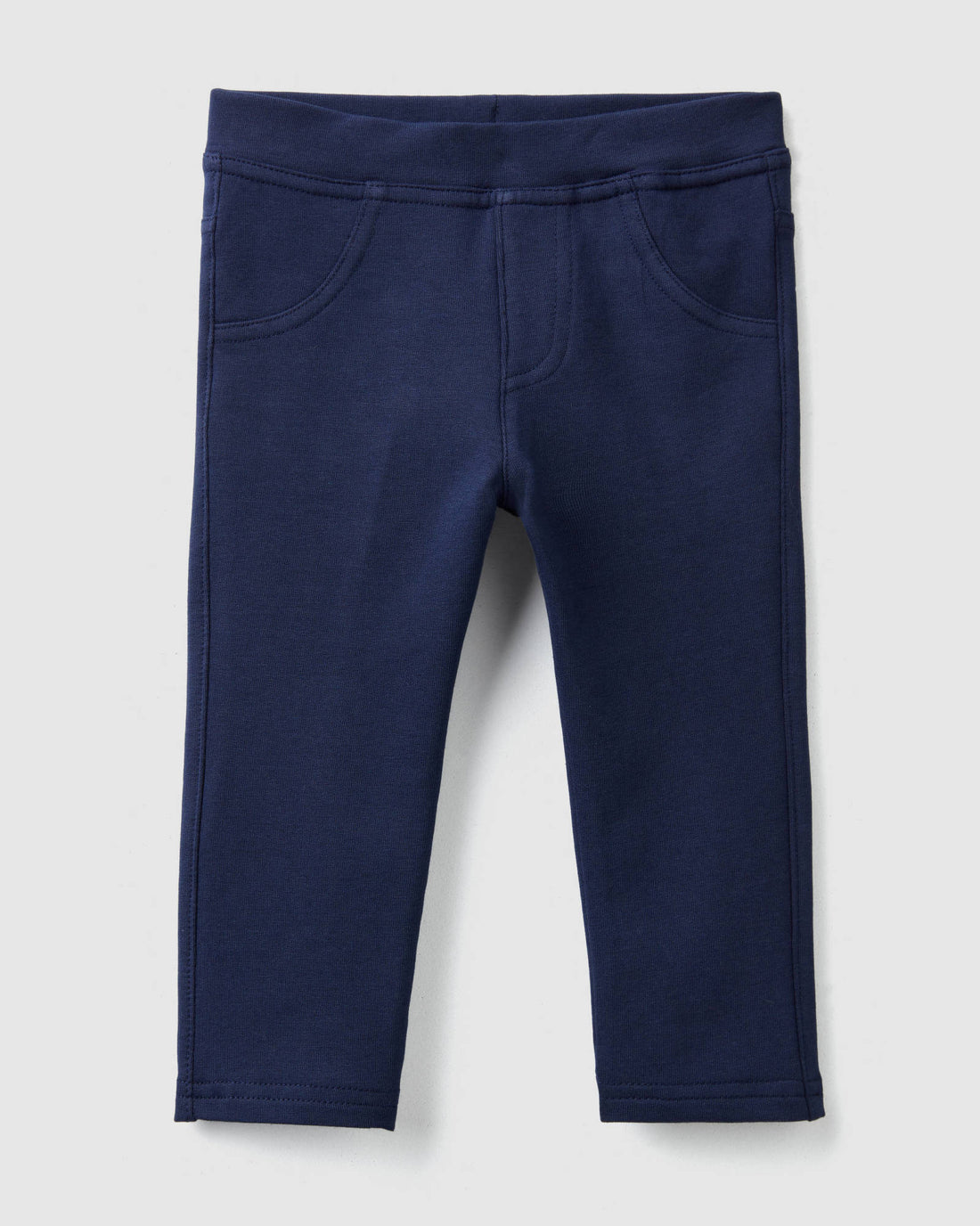 Dark Blue Trousers Benetton