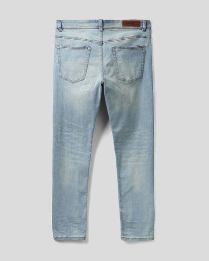 Light Blue Trousers Benetton