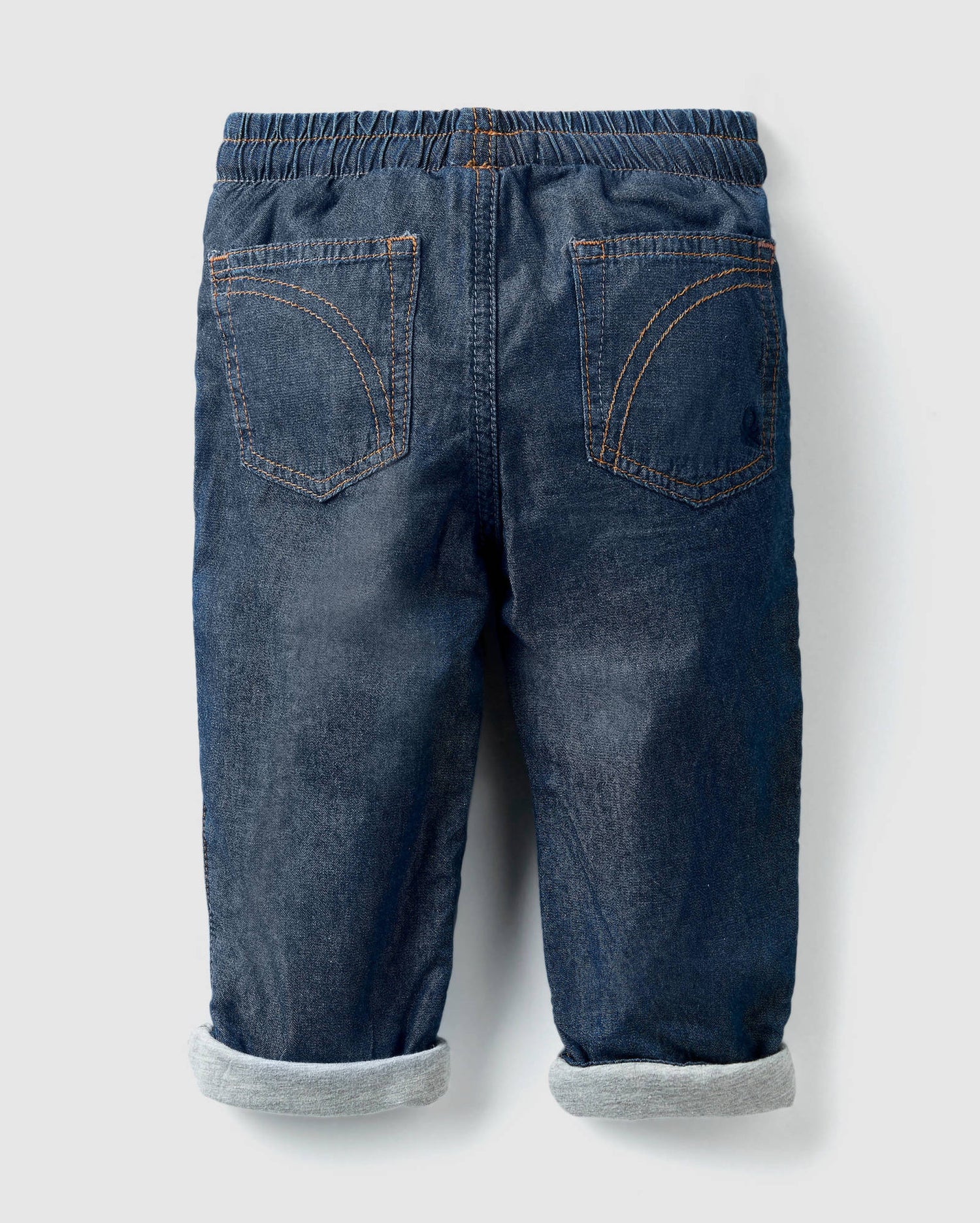 Middle Blue Trousers Benetton