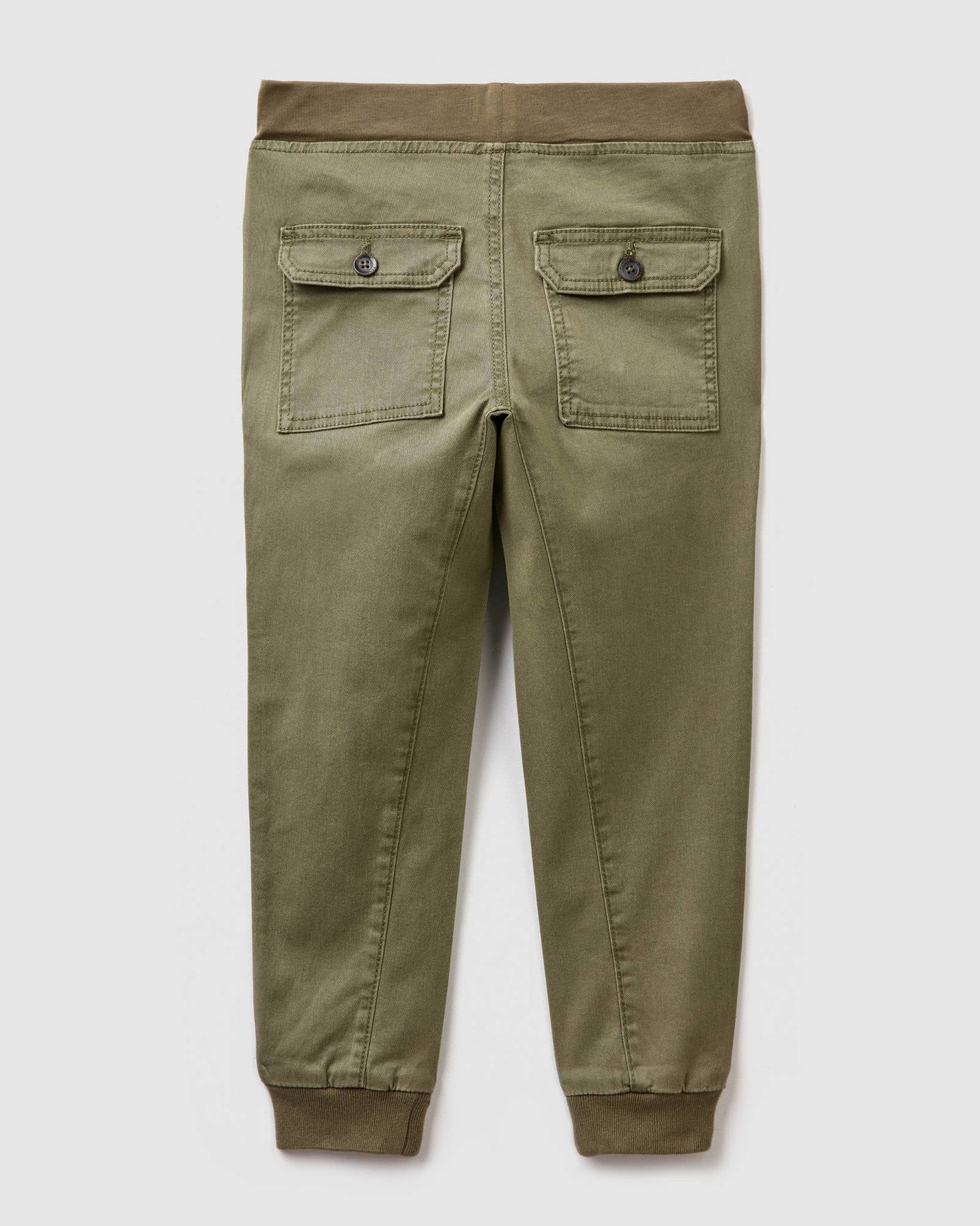 Kaki Trousers Benetton