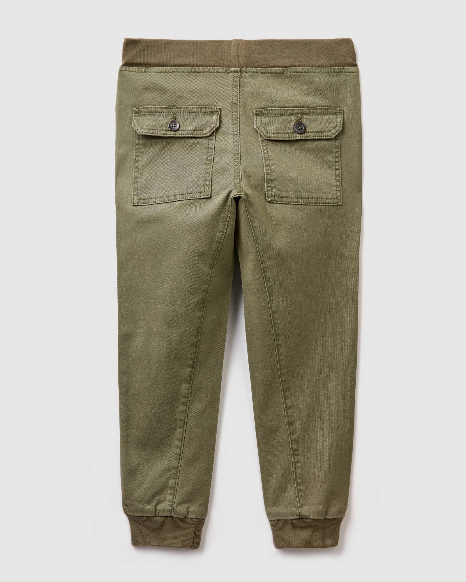 Kaki Trousers Benetton
