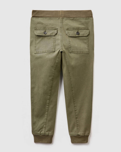 Kaki Trousers Benetton