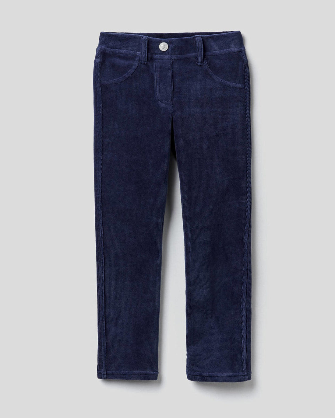 Dark Blue Trousers Benetton