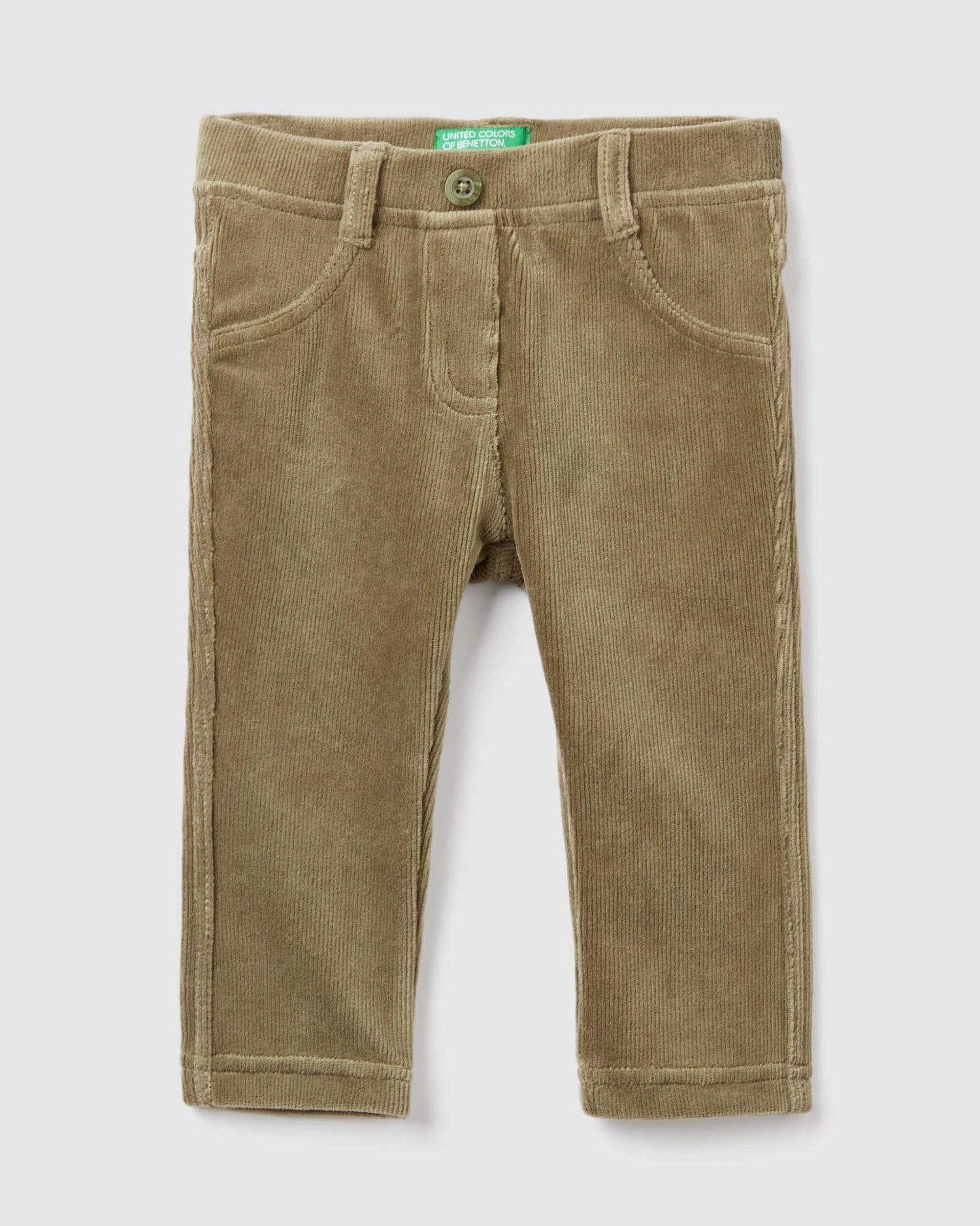 Kaki Trousers Benetton