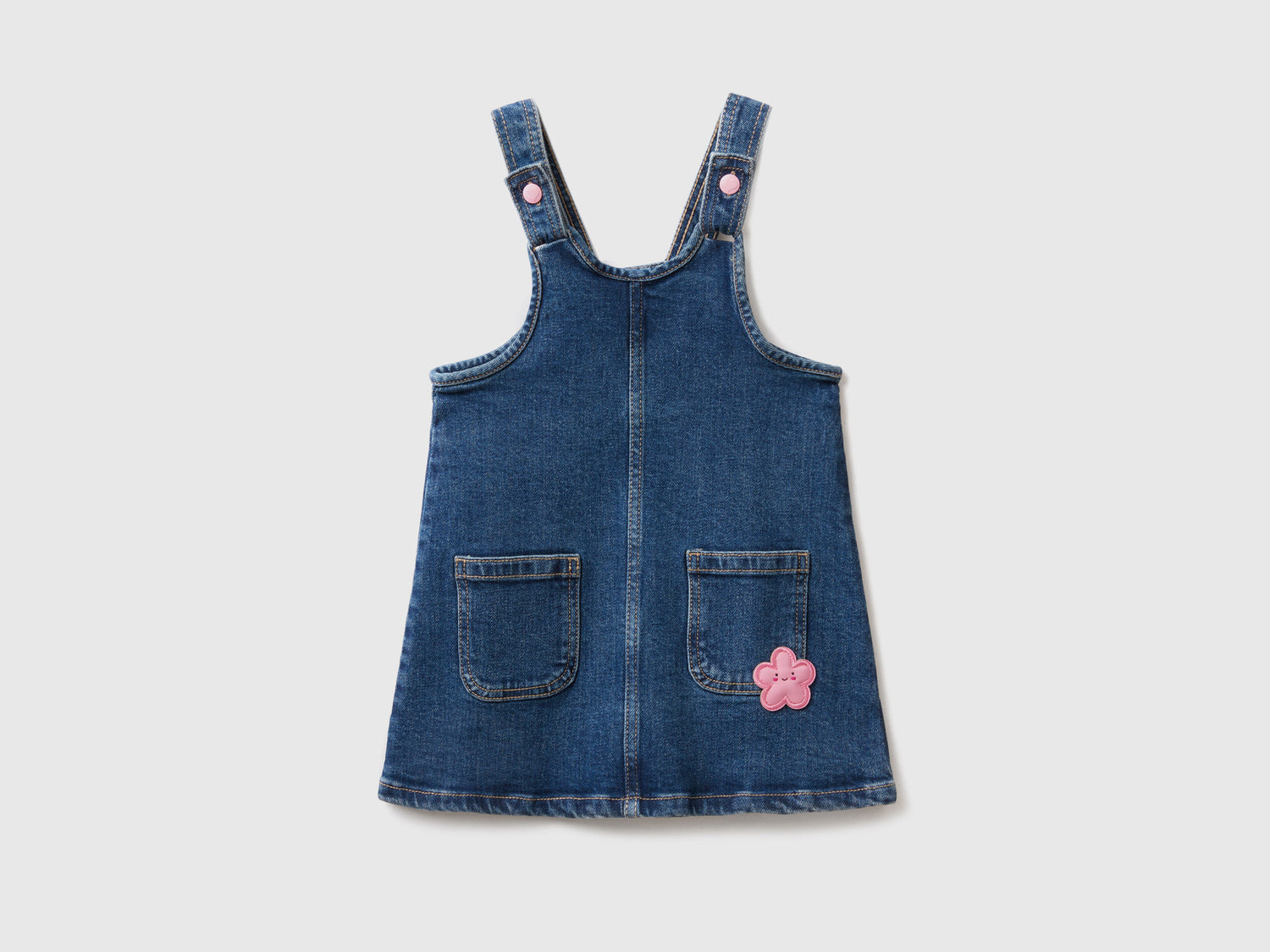 Denim Overall Skirt