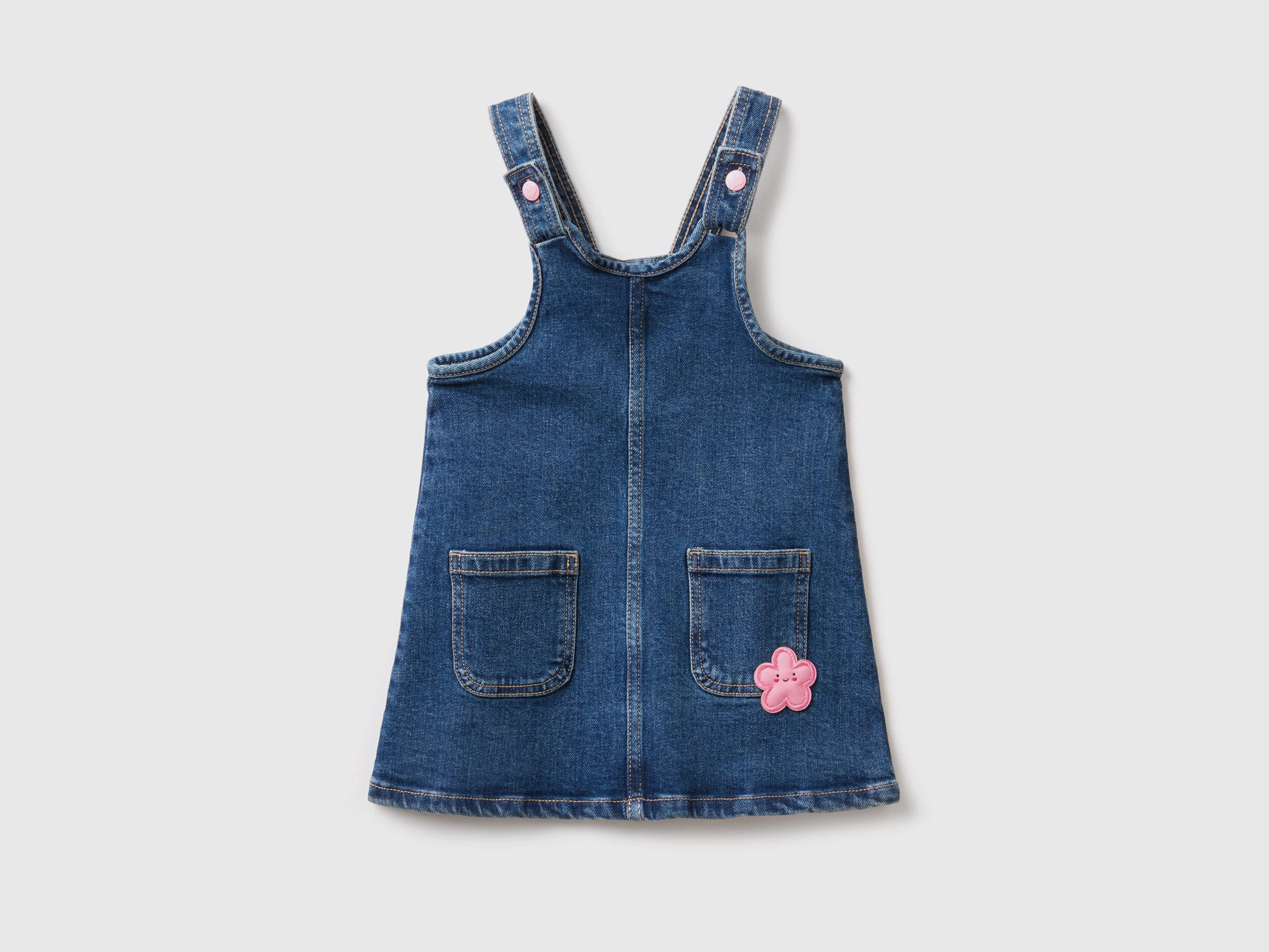 Denim Overall Skirt