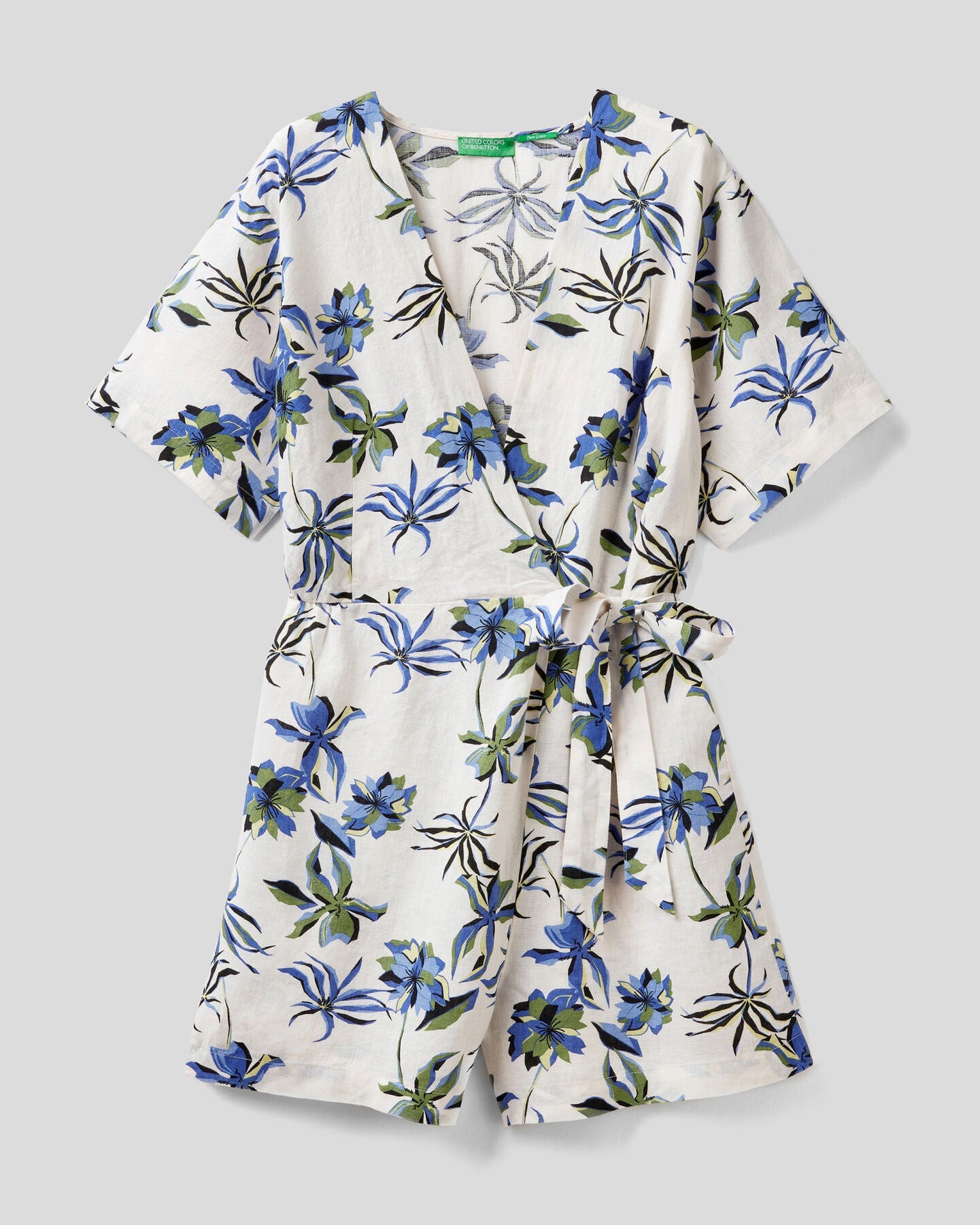 White Overall Benetton