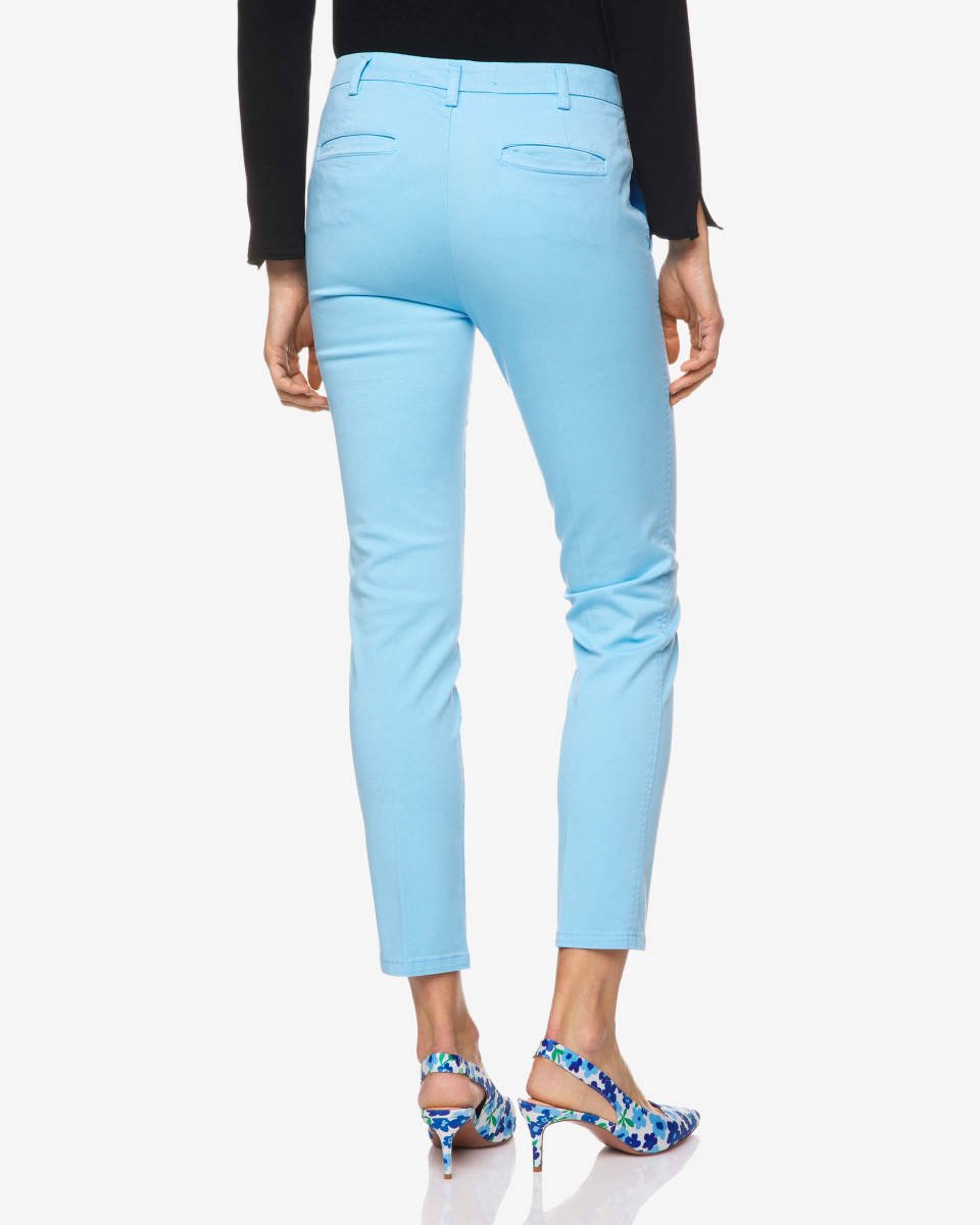 Light Blue Trousers Benetton