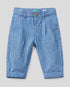 Light Blue Trousers Benetton