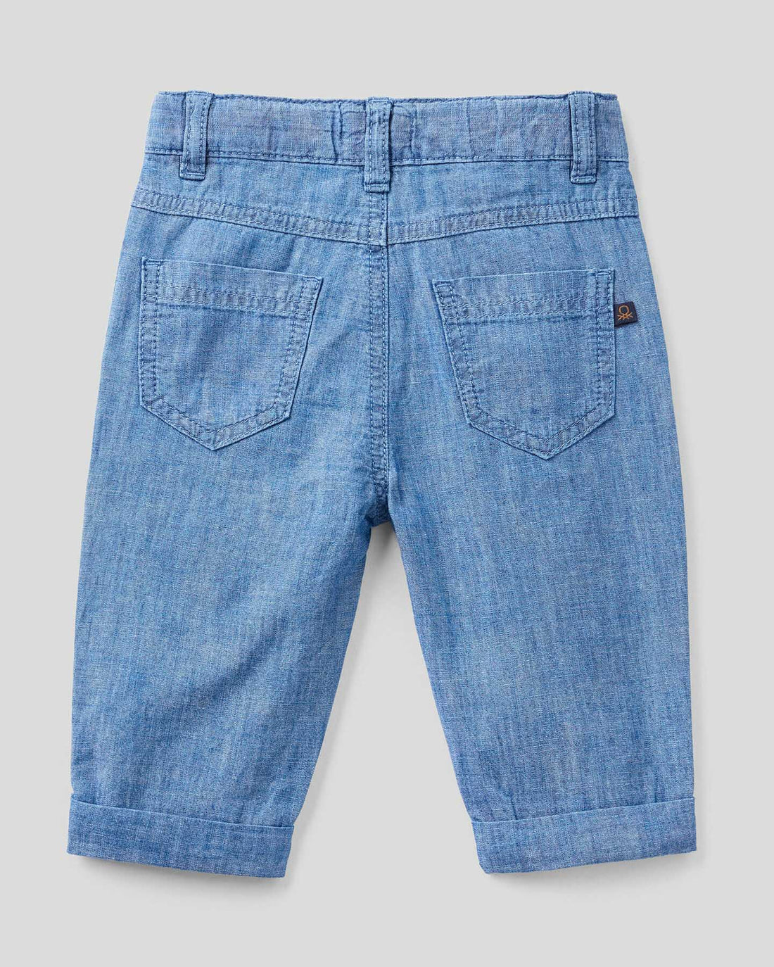 Light Blue Trousers Benetton