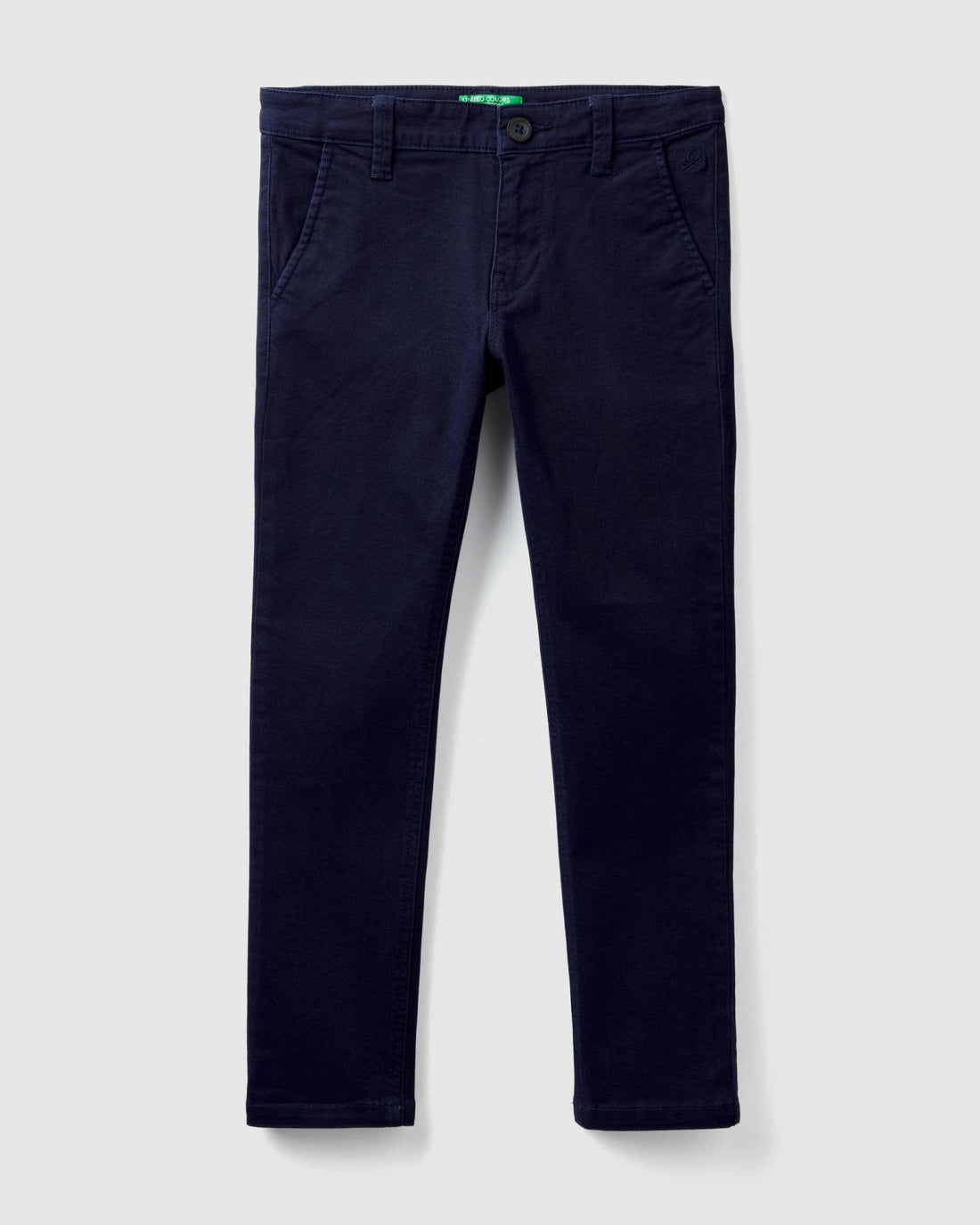 Dark Blue Trousers Benetton