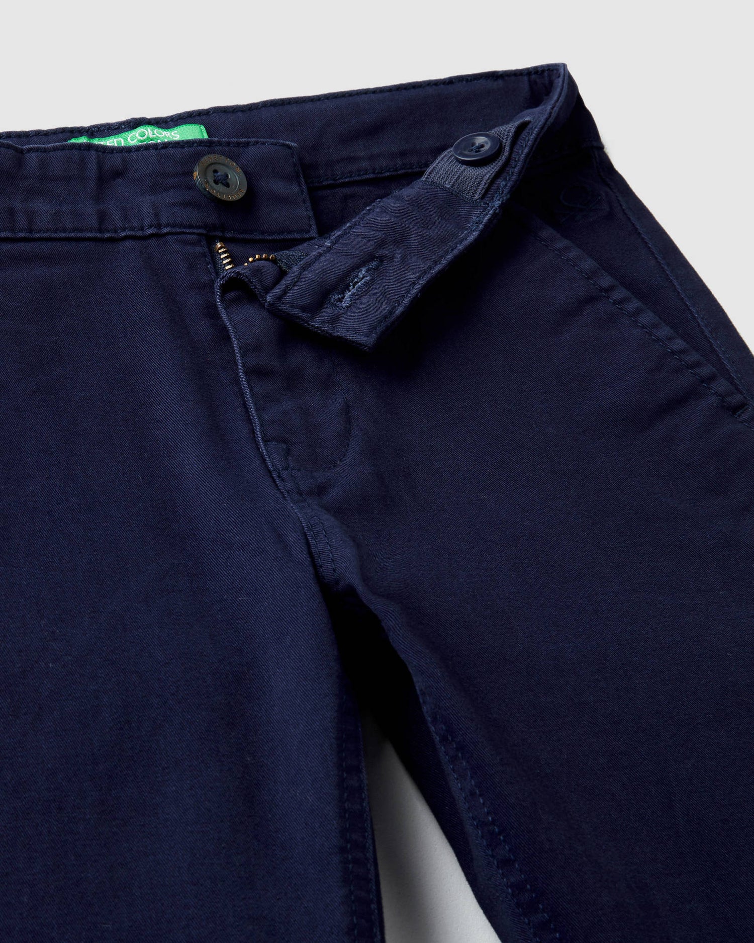 Dark Blue Trousers Benetton